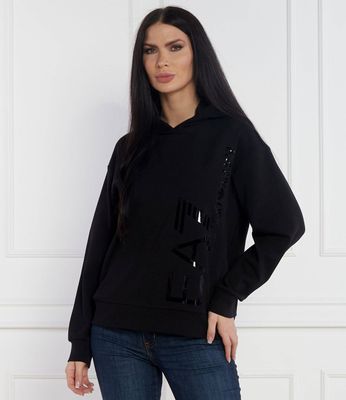 Bluza damska casualowa EA7 ze sklepu: Gomez Fashion Store w kategorii: Bluzy damskie - zdjęcie 874714-BD9-10338_E7242W000038B48