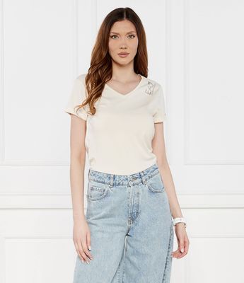 Bluzka damska casualowa EA7 ze sklepu: Gomez Fashion Store w kategorii: Bluzki damskie - zdjęcie 874714-BD9-10338_E7242W000057C45