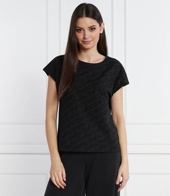 Bluzka damska wiosenna EA7 ze sklepu: Gomez Fashion Store w kategorii: Bluzki damskie - zdjęcie 874714-BD9-10338_E7242W000059012