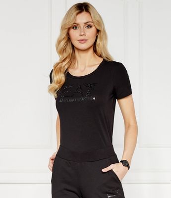 Bluzka damska EA7 ze sklepu: Gomez Fashion Store w kategorii: Bluzki damskie - zdjęcie 874714-BD9-10338_E7242W000061012