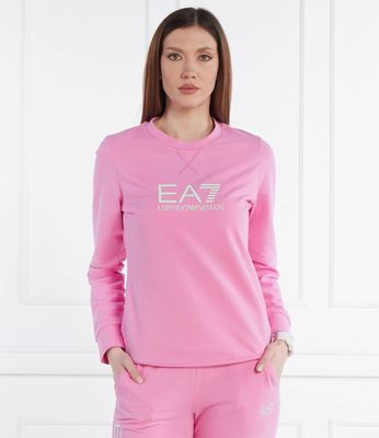 Bluza damska casual wiosenna EA7 ze sklepu: Gomez Fashion Store w kategorii: Bluzy damskie - zdjęcie 874714-BD9-10338_E7242W000077C42