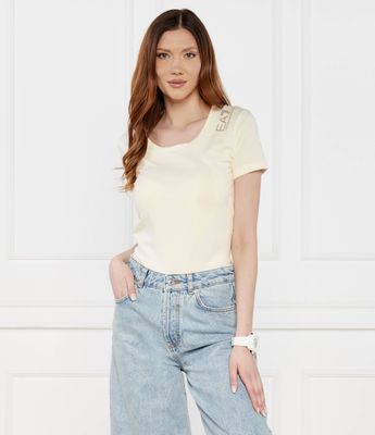 Bluzka damska EA7 ze sklepu: Gomez Fashion Store w kategorii: Bluzki damskie - zdjęcie 874714-BD9-10338_E7242W000081C45
