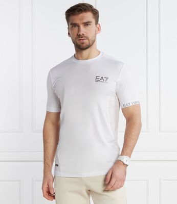 T-shirt męski na wiosnę EA7 ze sklepu: Gomez Fashion Store w kategorii: T-shirty męskie - zdjęcie 874714-BD9-10338_E7242M000055100