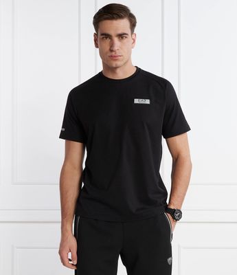 T-shirt męski EA7 ze sklepu: Gomez Fashion Store w kategorii: T-shirty męskie - zdjęcie 874714-BD9-10338_E7242M000057012