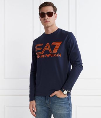 T-shirt męski na wiosnę EA7 ze sklepu: Gomez Fashion Store w kategorii: T-shirty męskie - zdjęcie 874714-BD9-10338_E7242M000060554