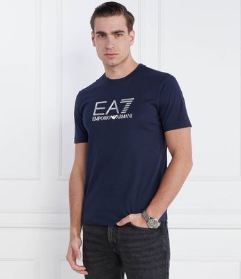 EA7 - T-shirt męski ze sklepu: Gomez Fashion Store w kategorii: T-shirty męskie - zdjęcie 874714-BD9-10338_E7242M000063554