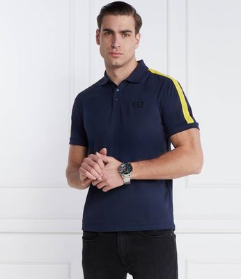 EA7 - T-shirt męski na lato ze sklepu: Gomez Fashion Store w kategorii: T-shirty męskie - zdjęcie 874714-BD9-10338_E7242M000105554