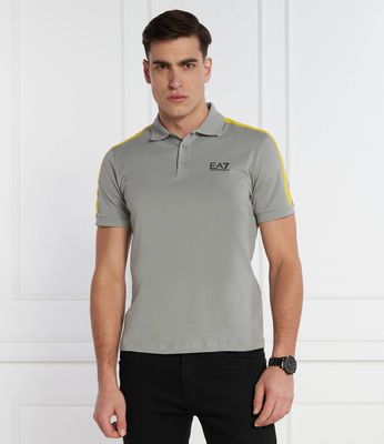 EA7 - T-shirt męski casual ze sklepu: Gomez Fashion Store w kategorii: T-shirty męskie - zdjęcie 874714-BD9-10338_E7242M000105C33