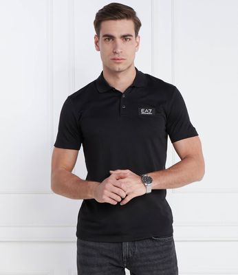 T-shirt męski na lato EA7 ze sklepu: Gomez Fashion Store w kategorii: T-shirty męskie - zdjęcie 874714-BD9-10338_E7242M000106012