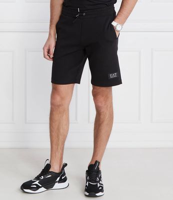 Spodenki męskie letnie w sportowym stylu EA7 ze sklepu: Gomez Fashion Store w kategorii: Spodenki męskie - zdjęcie 874714-BD9-10338_E7242M000134012