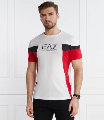 T-shirt męski EA7 ze sklepu: Gomez Fashion Store w kategorii: T-shirty męskie - zdjęcie 874714-BD9-10338_E7242M000136100