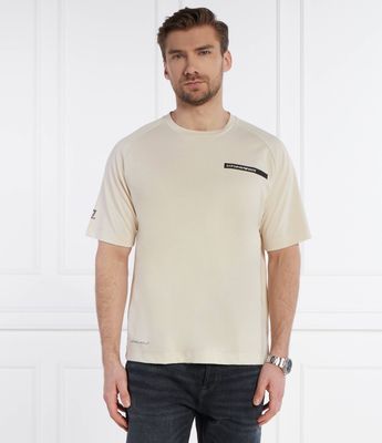 T-shirt męski casual EA7 ze sklepu: Gomez Fashion Store w kategorii: T-shirty męskie - zdjęcie 874714-BD9-10338_E7242M000137A82