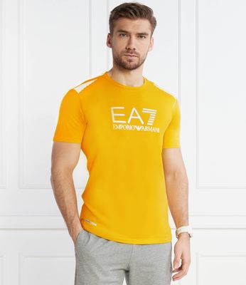 T-shirt męski wiosenny EA7 ze sklepu: Gomez Fashion Store w kategorii: T-shirty męskie - zdjęcie 874714-BD9-10338_E7242M000141C49