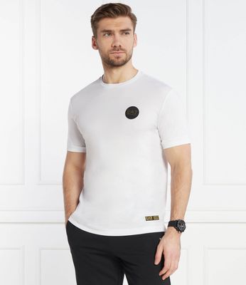 T-shirt męski EA7 ze sklepu: Gomez Fashion Store w kategorii: T-shirty męskie - zdjęcie 874714-BD9-10338_E7242M000142100