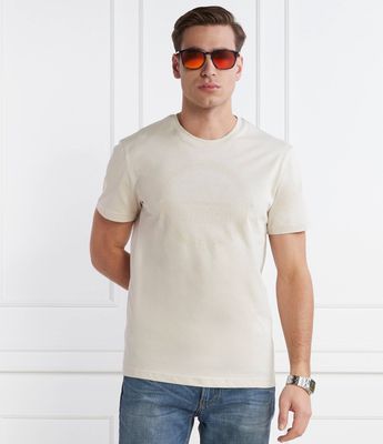 T-shirt męski casual EA7 ze sklepu: Gomez Fashion Store w kategorii: T-shirty męskie - zdjęcie 874714-BD9-10338_E7242M000144A82