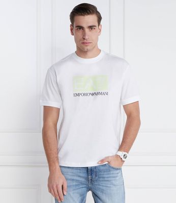 EA7 - T-shirt męski ze sklepu: Gomez Fashion Store w kategorii: T-shirty męskie - zdjęcie 874714-BD9-10338_E7242M000145100