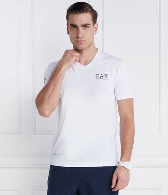T-shirt męski wiosenny EA7 ze sklepu: Gomez Fashion Store w kategorii: T-shirty męskie - zdjęcie 874714-BD9-10338_E7242M000147100