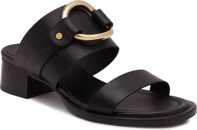 Klapki damskie na lato See By Chloé ze sklepu: Gomez Fashion Store w kategorii: Klapki damskie - zdjęcie 874714-BD9-10338_SY242W000024001