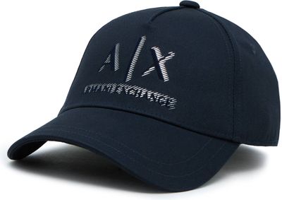 Czapka z daszkiem męska Armani Exchange ze sklepu: Gomez Fashion Store w kategorii: Czapki z daszkiem męskie - zdjęcie 874714-BD9-10338_AX242M000007G49