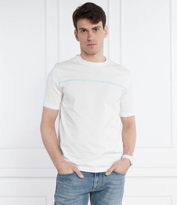 Armani Exchange - T-shirt męski wiosenny casual ze sklepu: Gomez Fashion Store w kategorii: T-shirty męskie - zdjęcie 874714-BD9-10338_AX242M000081155