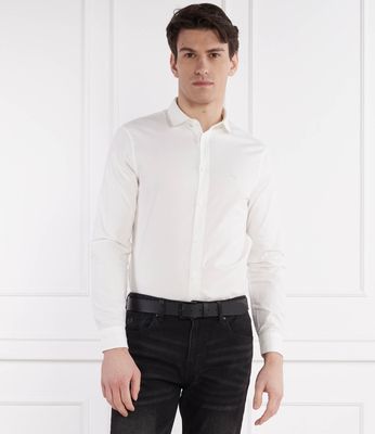 Koszula męska na wiosnę Armani Exchange ze sklepu: Gomez Fashion Store w kategorii: Koszule męskie - zdjęcie 874714-BD9-10338_AX242M000093155
