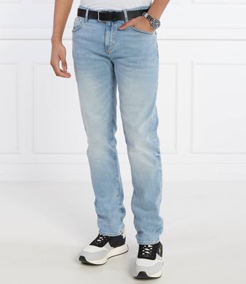 Jeansy męskie na wiosnę Armani Exchange ze sklepu: Gomez Fashion Store w kategorii: Jeansy męskie - zdjęcie 874714-BD9-10338_AX242M000116150