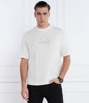 T-shirt męski na wiosnę Armani Exchange ze sklepu: Gomez Fashion Store w kategorii: T-shirty męskie - zdjęcie 874714-BD9-10338_AX242M000137155