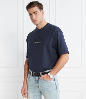 T-shirt męski młodzieżowy Armani Exchange ze sklepu: Gomez Fashion Store w kategorii: T-shirty męskie - zdjęcie 874714-BD9-10338_AX242M000137G43