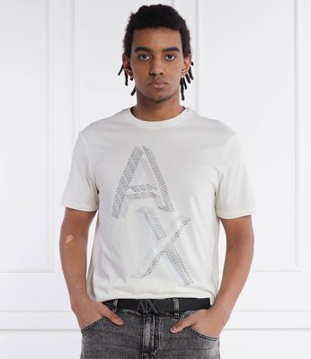 T-shirt męski w stylu młodzieżowym Armani Exchange ze sklepu: Gomez Fashion Store w kategorii: T-shirty męskie - zdjęcie 874714-BD9-10338_AX242M000140155
