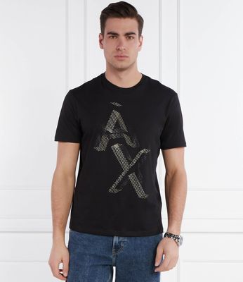 Armani Exchange - T-shirt męski na wiosnę ze sklepu: Gomez Fashion Store w kategorii: T-shirty męskie - zdjęcie 874714-BD9-10338_AX242M000140102
