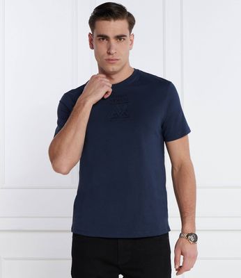 T-shirt męski casual wiosenny Armani Exchange ze sklepu: Gomez Fashion Store w kategorii: T-shirty męskie - zdjęcie 874714-BD9-10338_AX242M000145B02
