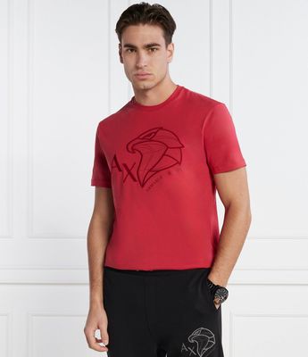 Armani Exchange - T-shirt męski młodzieżowy ze sklepu: Gomez Fashion Store w kategorii: T-shirty męskie - zdjęcie 874714-BD9-10338_AX242M000151G45