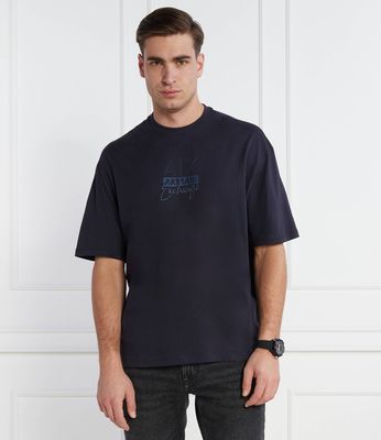 T-shirt męski casualowy Armani Exchange ze sklepu: Gomez Fashion Store w kategorii: T-shirty męskie - zdjęcie 874714-BD9-10338_AX242M000154G43