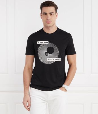 T-shirt męski młodzieżowy Armani Exchange ze sklepu: Gomez Fashion Store w kategorii: T-shirty męskie - zdjęcie 874714-BD9-10338_AX242M000158102