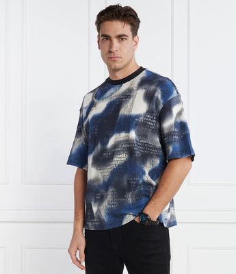 T-shirt męski młodzieżowy Armani Exchange ze sklepu: Gomez Fashion Store w kategorii: T-shirty męskie - zdjęcie 874714-BD9-10338_AX242M000172G24