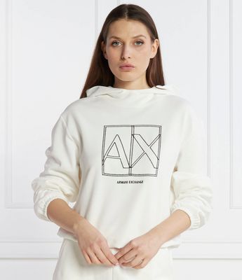Bluza damska casual Armani Exchange ze sklepu: Gomez Fashion Store w kategorii: Bluzy damskie - zdjęcie 874714-BD9-10338_AX242W000058G76