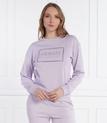 Bluza damska Armani Exchange ze sklepu: Gomez Fashion Store w kategorii: Bluzy damskie - zdjęcie 874714-BD9-10338_AX242W000059G79