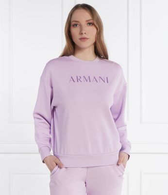 Bluza damska casual Armani Exchange ze sklepu: Gomez Fashion Store w kategorii: Bluzy damskie - zdjęcie 874714-BD9-10338_AX242W000061G79