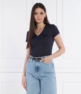 Bluzka damska casual Armani Exchange ze sklepu: Gomez Fashion Store w kategorii: Bluzki damskie - zdjęcie 874714-BD9-10338_AX242W000080007
