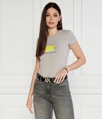 Bluzka damska casualowa Armani Exchange ze sklepu: Gomez Fashion Store w kategorii: Bluzki damskie - zdjęcie 874714-BD9-10338_AX242W000090G80