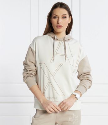 Bluza damska casual Armani Exchange ze sklepu: Gomez Fashion Store w kategorii: Bluzy damskie - zdjęcie 874714-BD9-10338_AX242W000110G35