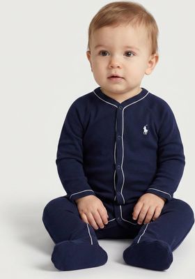 Pajacyk jesienny Polo Ralph Lauren ze sklepu: Gomez Fashion Store w kategorii: Pajacyki