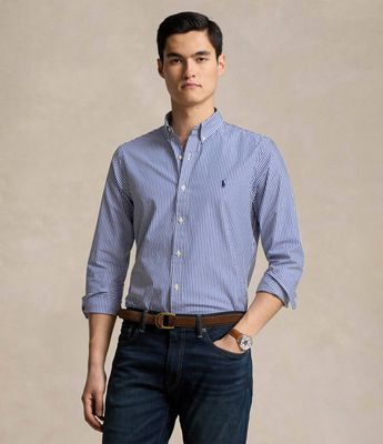 Koszula męska na jesień Polo Ralph Lauren ze sklepu: Gomez Fashion Store w kategorii: Koszule męskie - zdjęcie 874714-BD9-10338_PR235M000263ZZ6