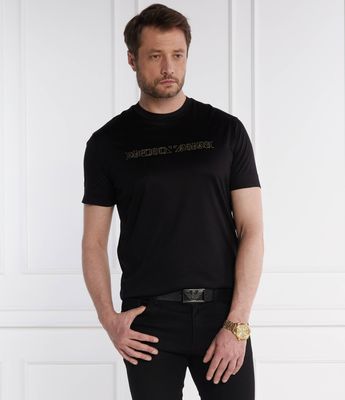 T-shirt męski na wiosnę w stylu młodzieżowym Emporio Armani ze sklepu: Gomez Fashion Store w kategorii: T-shirty męskie - zdjęcie 874714-BD9-10338_EA242M000049996