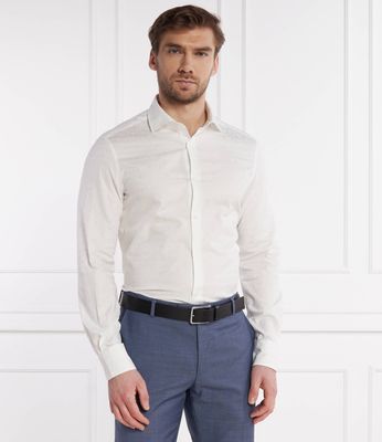 Koszula męska na wiosnę Emporio Armani ze sklepu: Gomez Fashion Store w kategorii: Koszule męskie - zdjęcie 874714-BD9-10338_EA242M000054M28