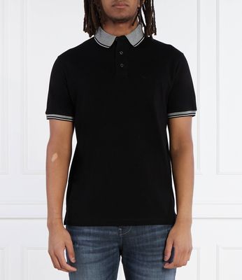 T-shirt męski casual Emporio Armani ze sklepu: Gomez Fashion Store w kategorii: T-shirty męskie - zdjęcie 874714-BD9-10338_EA242M000062M67