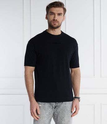 T-shirt męski na lato Emporio Armani ze sklepu: Gomez Fashion Store w kategorii: T-shirty męskie - zdjęcie 874714-BD9-10338_EA242M000081016