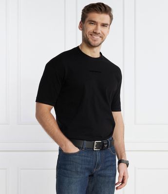 Emporio Armani - T-shirt męski casual ze sklepu: Gomez Fashion Store w kategorii: T-shirty męskie - zdjęcie 874714-BD9-10338_EA242M000081996