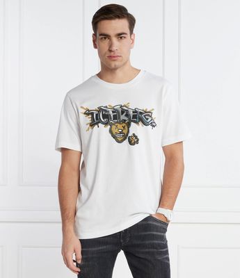 T-shirt męski Iceberg ze sklepu: Gomez Fashion Store w kategorii: T-shirty męskie - zdjęcie 874714-BD9-10338_II242M000017101