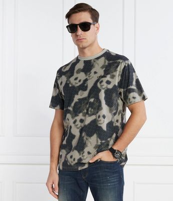 Iceberg - T-shirt męski młodzieżowy ze sklepu: Gomez Fashion Store w kategorii: T-shirty męskie - zdjęcie 874714-BD9-10338_II242M000018817